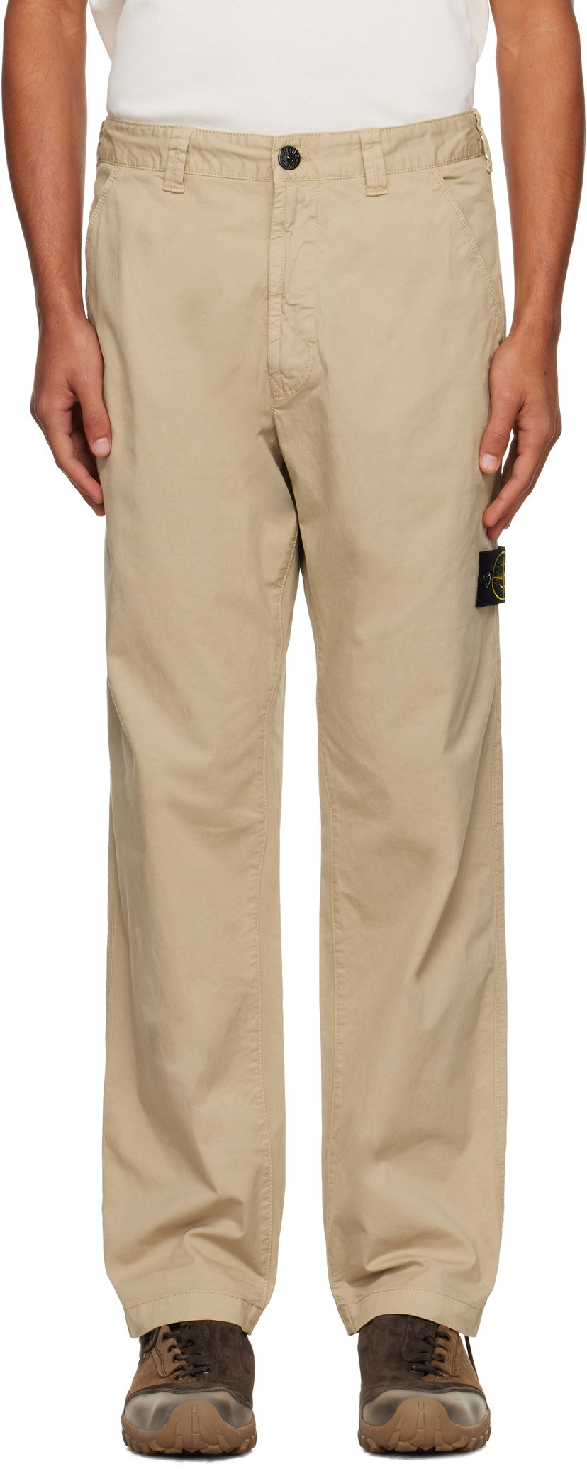 Штани Stone Island Stone Island Trousers бежевий | K2S15 3100035 S0A10