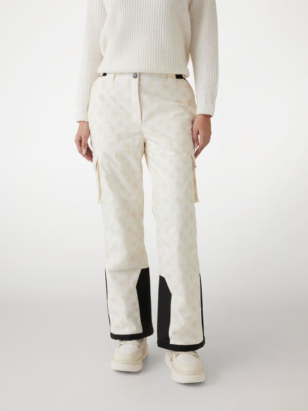 Штани карго GUESS Logo Ski Pants білий | W4PB60WH0K0