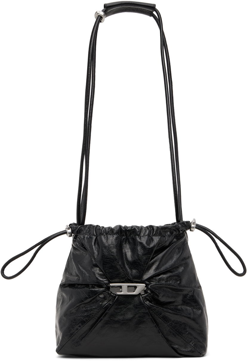 Сумка Diesel Scrunch-D Bucket Bag чорний | X10325 P1003
