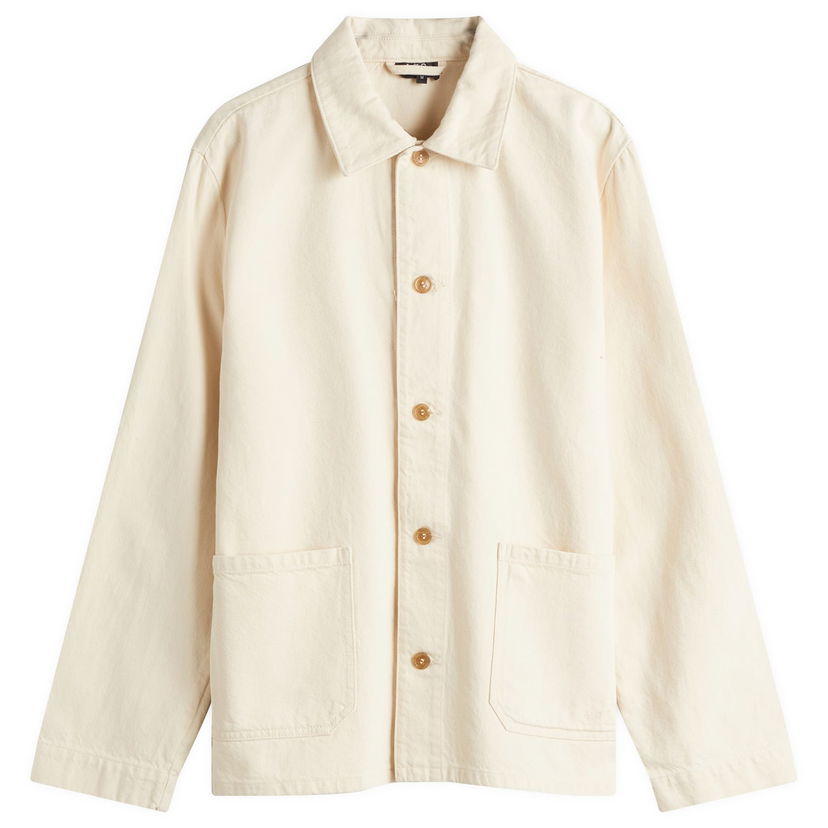 Сорочка A.P.C. Kerlouan Work Jacket, Size Small бежевий | COHGM-H03205-AAD