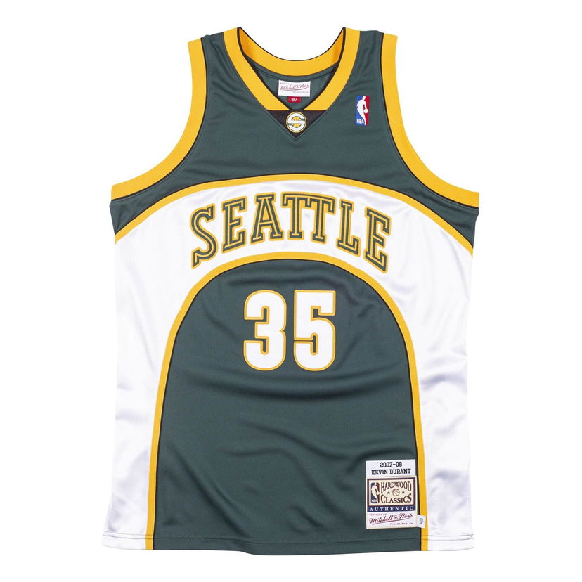 Джерсі Mitchell & Ness NBA Seattle SuperSonics 2007-08 Kevin Durant Road Jersey Зелений | AJY4GS18105-SSUDKGN07KDU