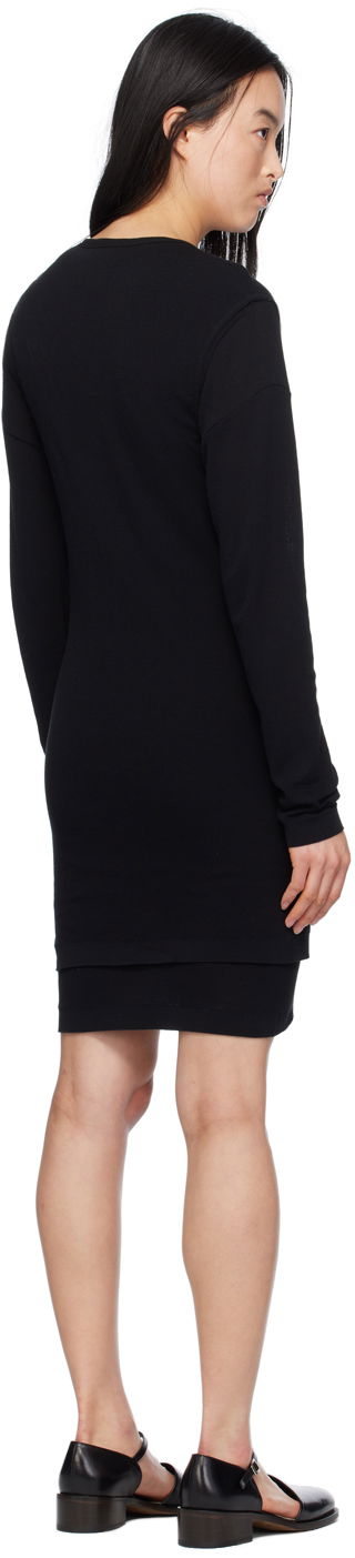 плаття LEMAIRE Double Layer Minidress чорний | DR1066 LK1016, 2