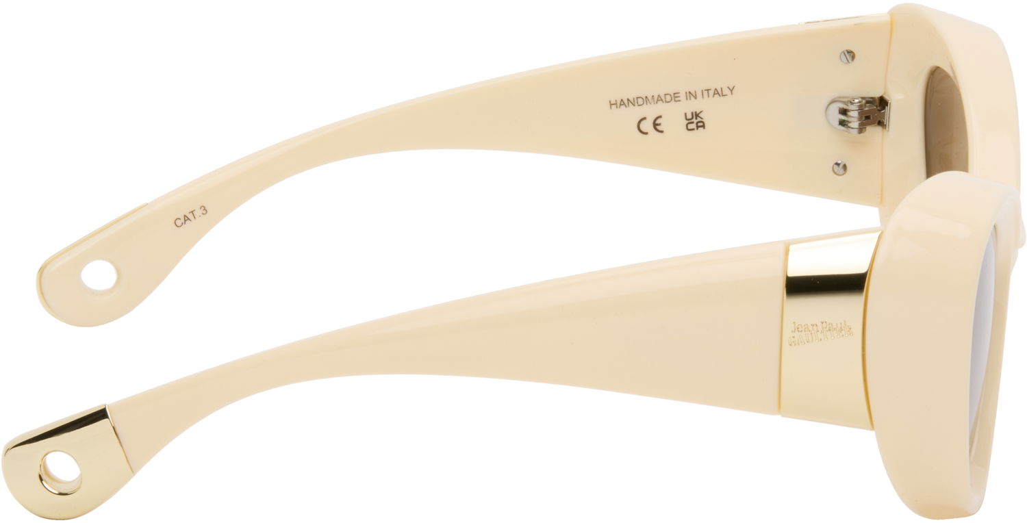 Сонцезахисні окуляри Jean Paul Gaultier Jean Paul Gaultier 'The Parisian Cat' Sunglasses бежевий | 25/03-U-EY001-X059-03, 1