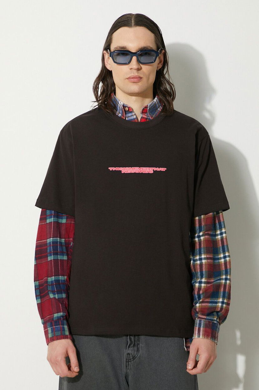 Футболка thisisneverthat thisisneverthat TNT Locals T-Shirt чорний | TN241TTSST20