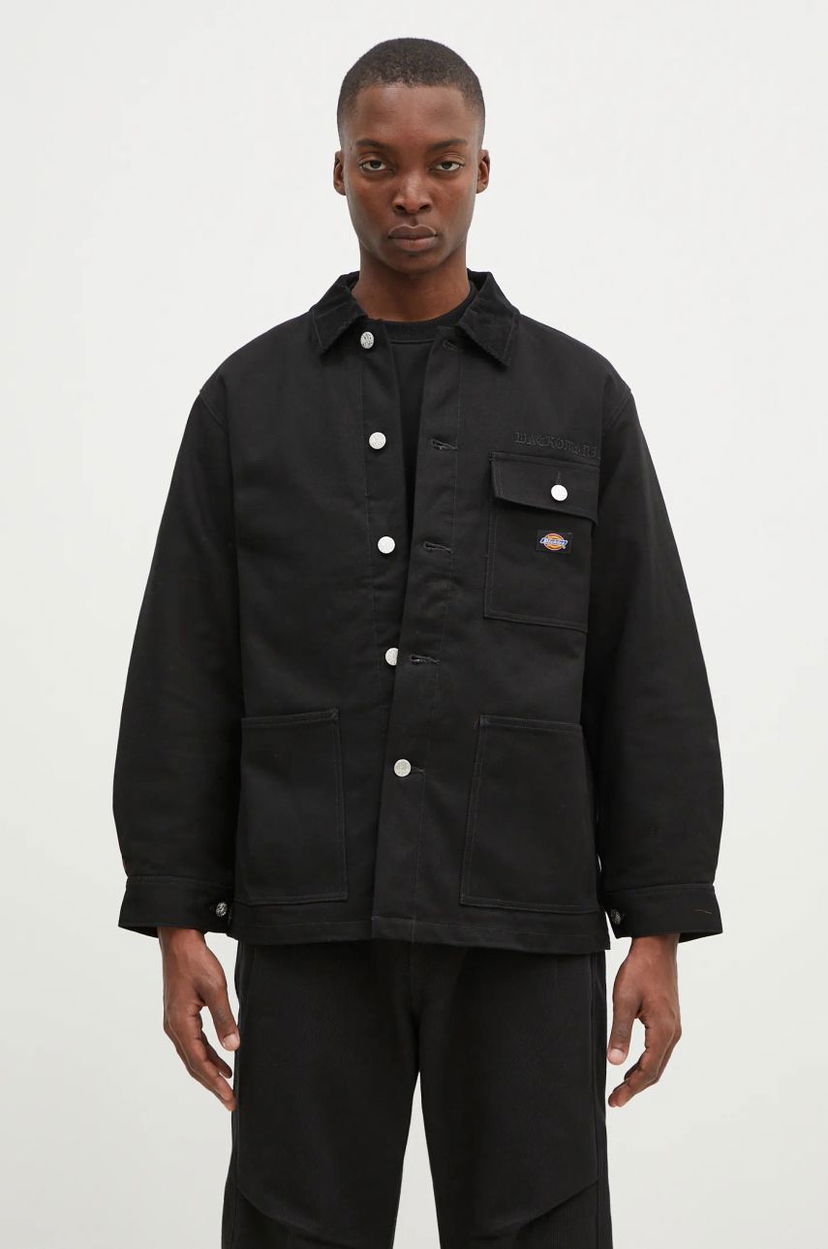 Сорочка WACKO MARIA Black Chore Coat чорний | 24FW.WMO.DC01