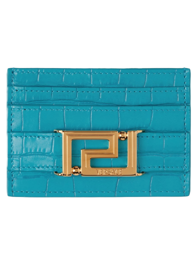 Гаманець Versace Greca Goddess Card Holder Синій | 1007218_1A08724