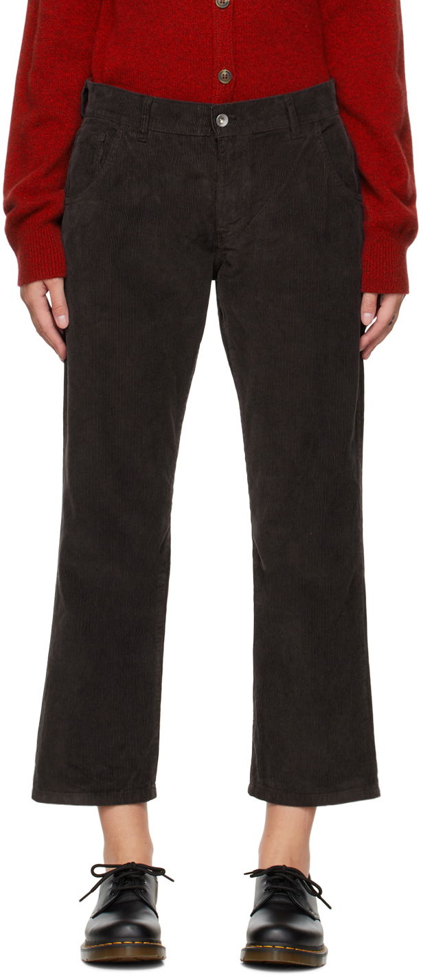 Штани YMC Corduroy Pants Коричневий | Q4TAL