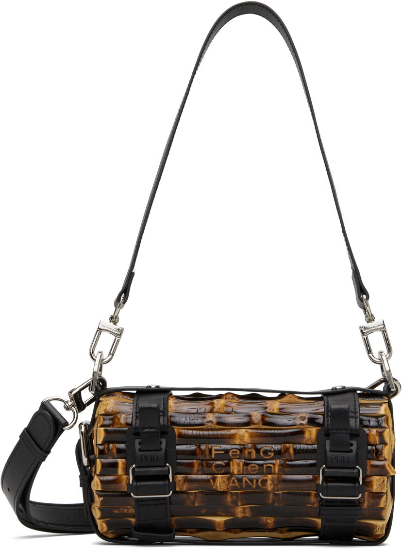 Сумочка Feng Chen Wang Feng Chen Wang Cylindrical Bamboo Bag Жовтий | FENG19AC10