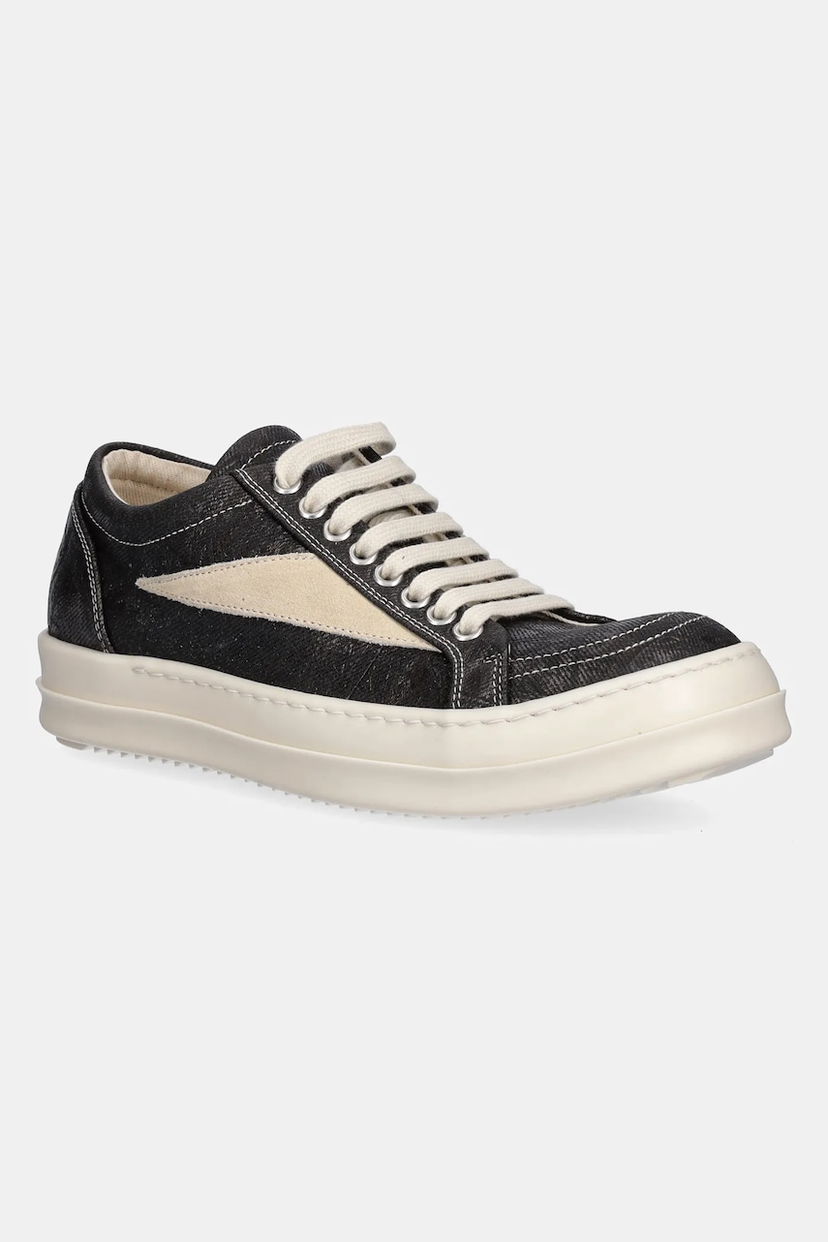 Кросівки та взуття Rick Owens Rick Owens DRKSHDW Vintage Sneaks чорний | DS02E7803.BZMCLV