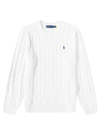 Cветр Polo by Ralph Lauren s Cotton Cable білий | 710775885033