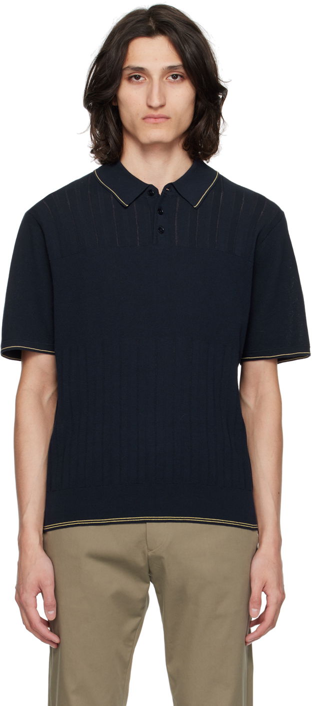 Сорочка поло Paul Smith Paul Smith Striped Polo темно-синій | M1R-635Y-M02312-49