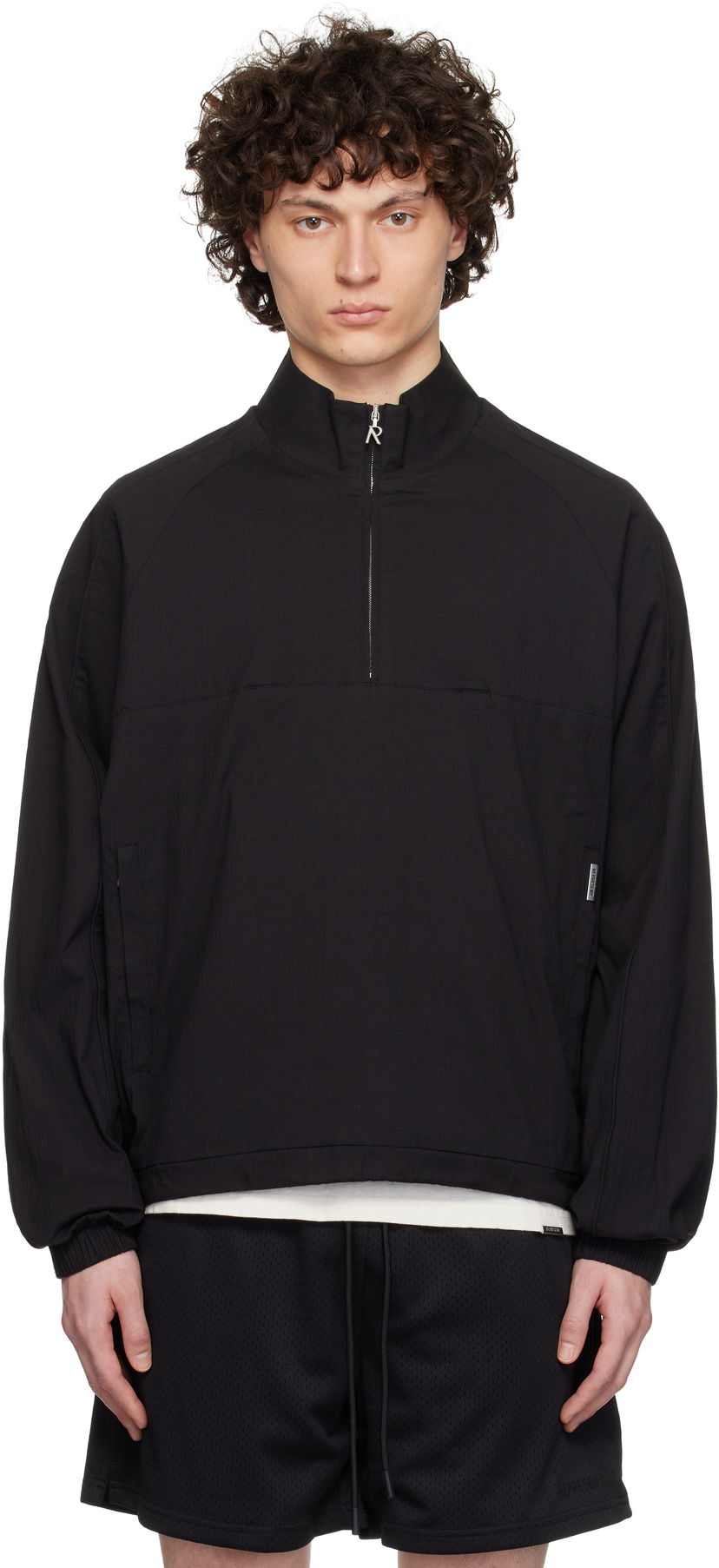 Вітровка Represent Clo Represent Quarter Zip Jacket чорний | MLM1805