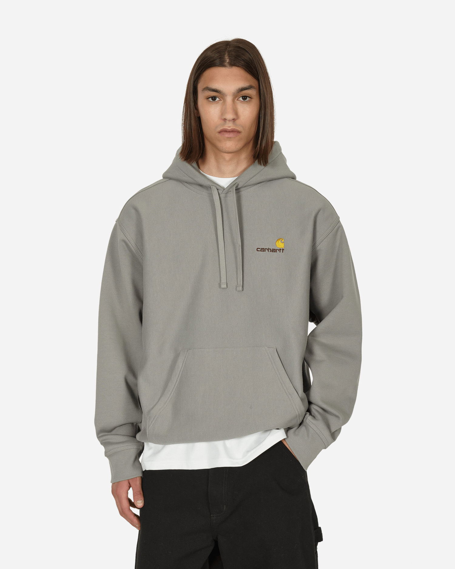 Світшоти Carhartt WIP American Script Сірий | I028279 0WFXX, 1