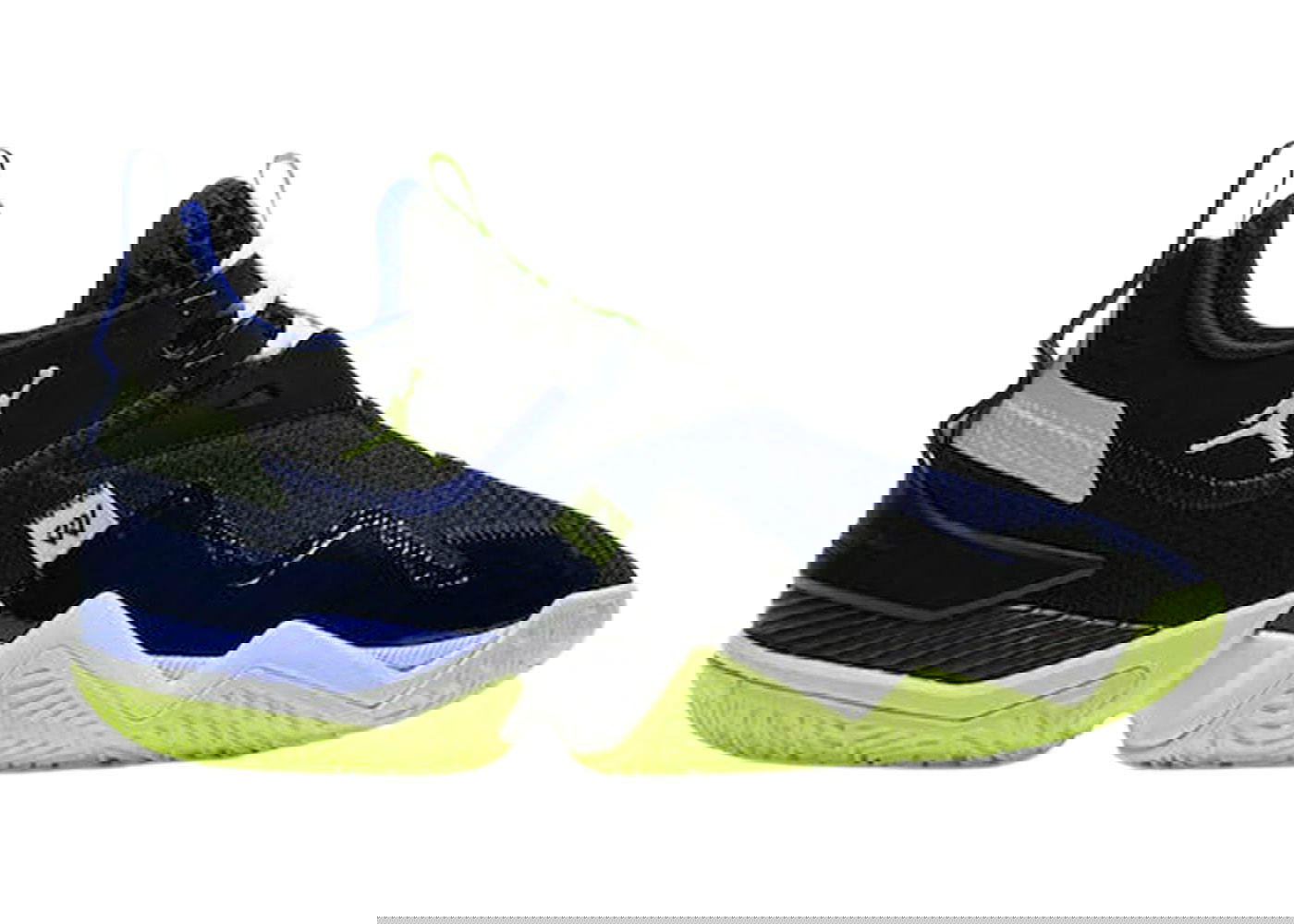 Кросівки та взуття Jordan Air Jordan Westbrook One Take Black Barely Volt Hyper Royal Blue чорний | CJ0780-004, 0