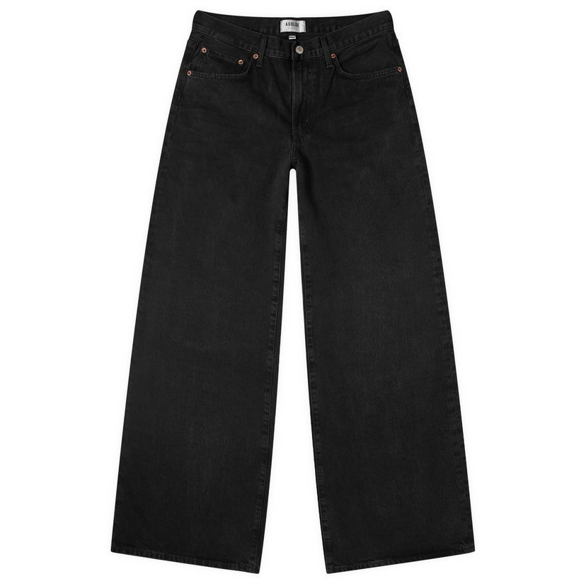 Джинси AGOLDE Clara Jeans in Mascara чорний | A9152-1157