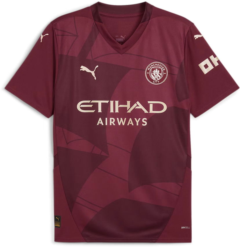 Джерсі Puma Manchester City 2024/25 3rd Jersey Бордовий | 775201-03