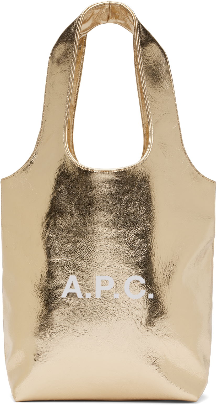 сумка-тоут A.P.C. A.P.C. Ninon Small Tote Металік | PUABZ-M61861