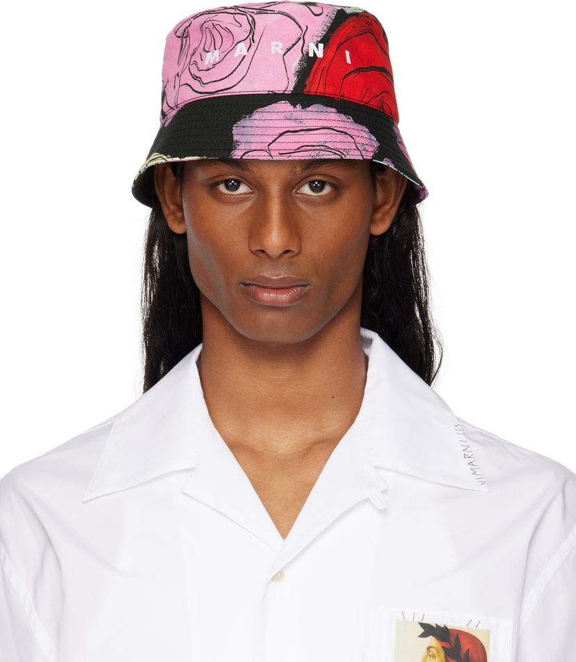 Капелюх Marni Marni Orion Print Bucket Hat Різнокольоровий | CLMC0055 SUUTC507