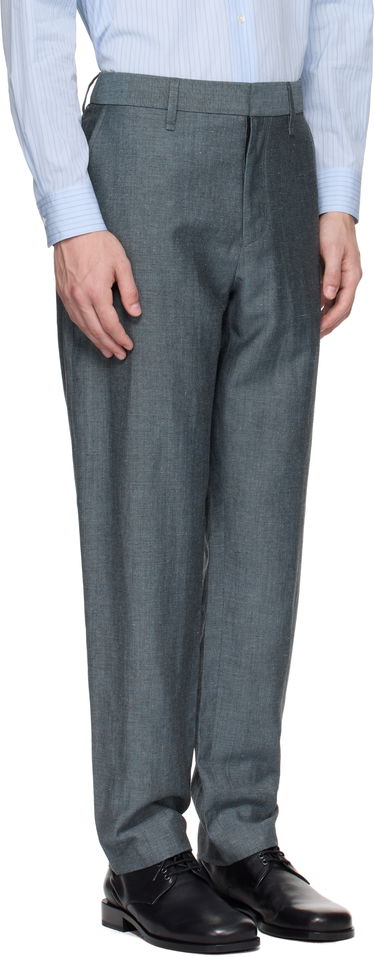 Штани rag & bone rag & bone Evan Wool-Blend Trousers Сірий | MBW25P7011DGML, 1
