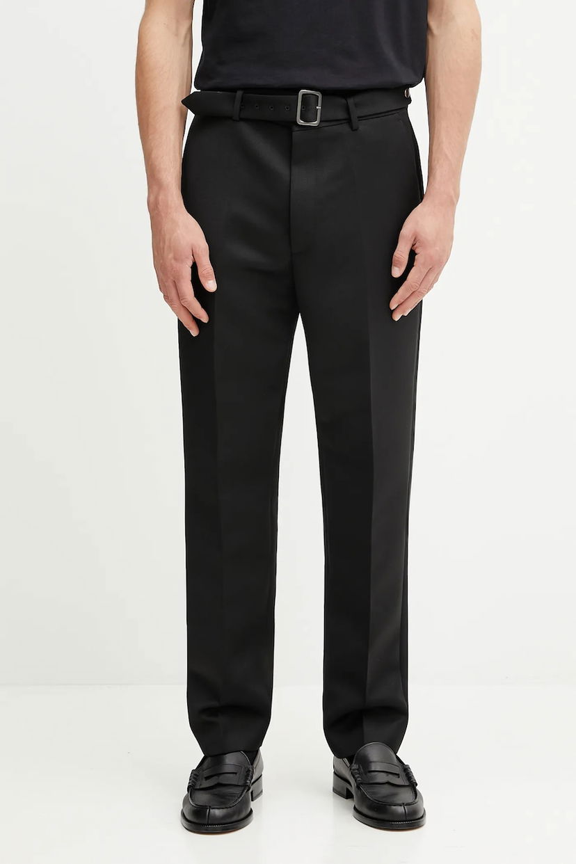 Штани Maison Margiela MM6 Maison Margiela Wool Trousers чорний | SH2KA0042.M35612.900