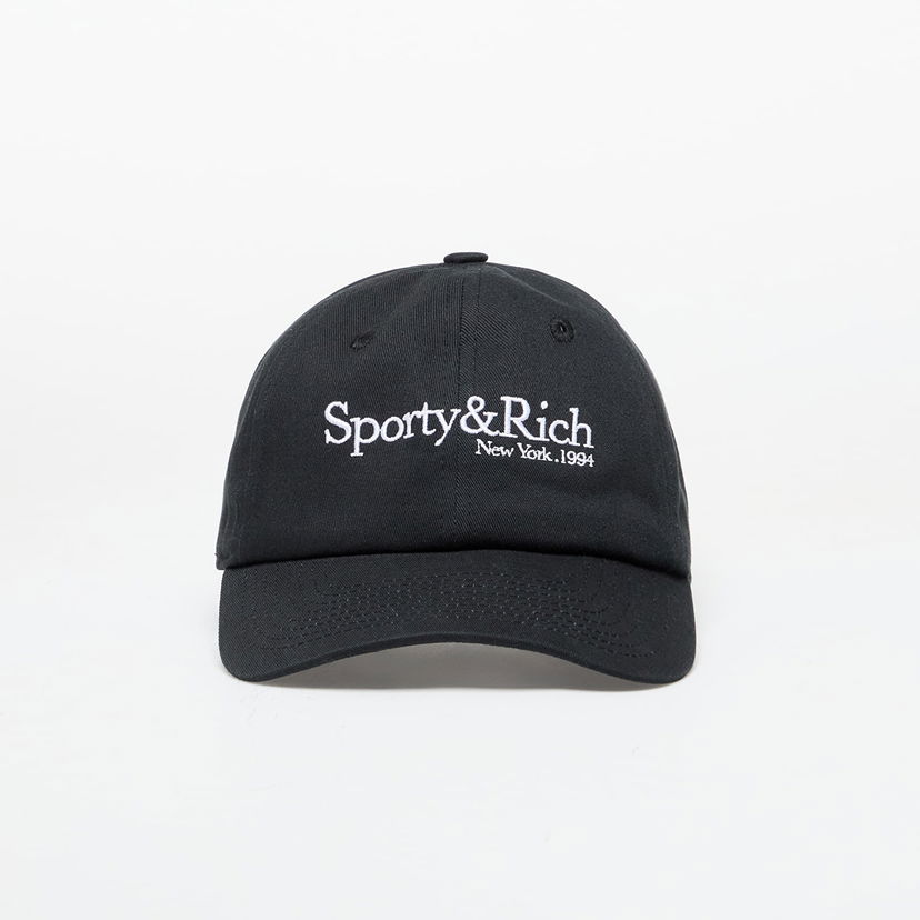 Кепка Sporty & Rich Sporty & Rich HWCNY Hat чорний | AC040622016BA02