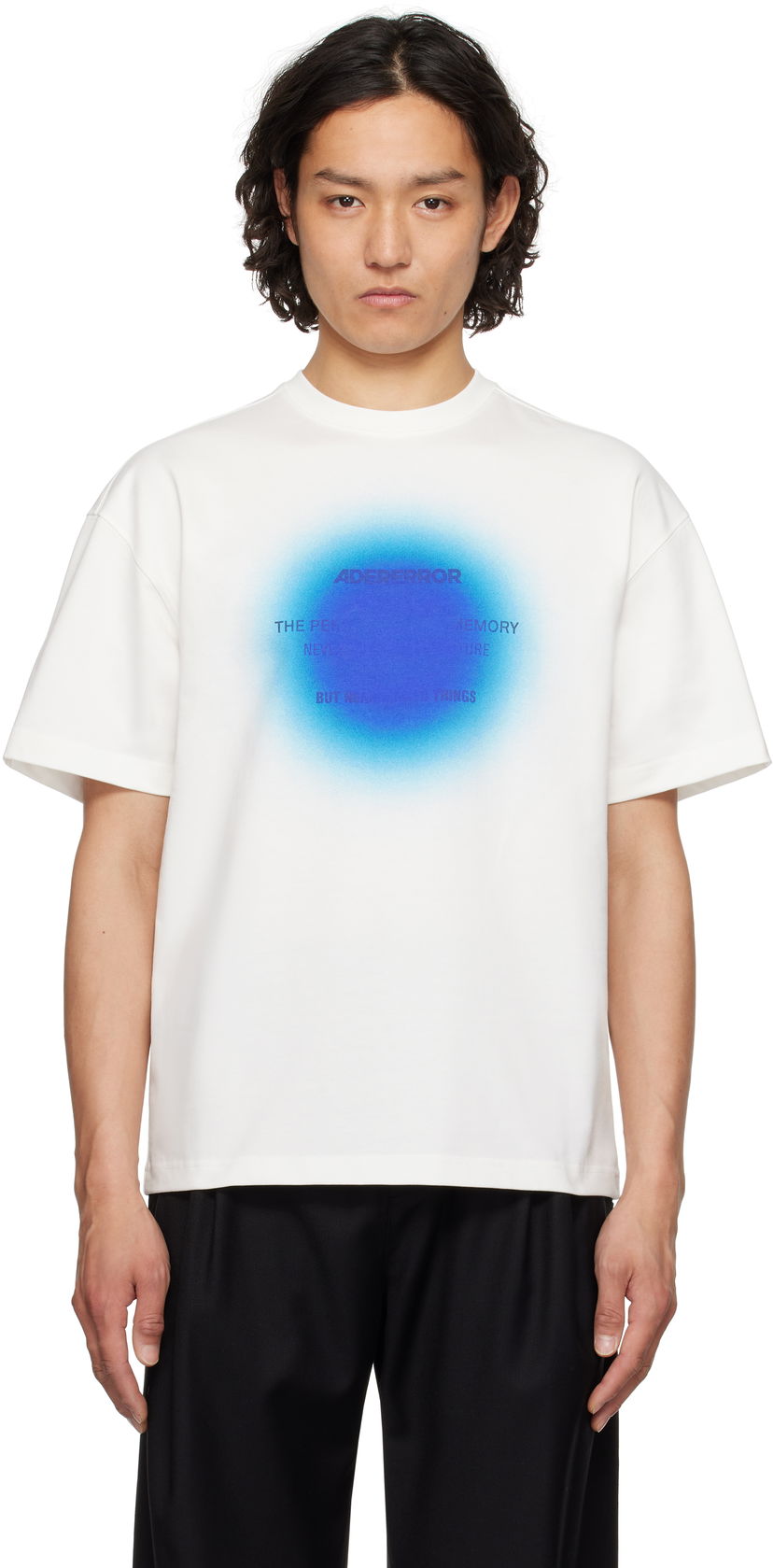 Футболка ADER ERROR ADER error Eternity Product T-Shirt білий | BO01SSTS0112BL