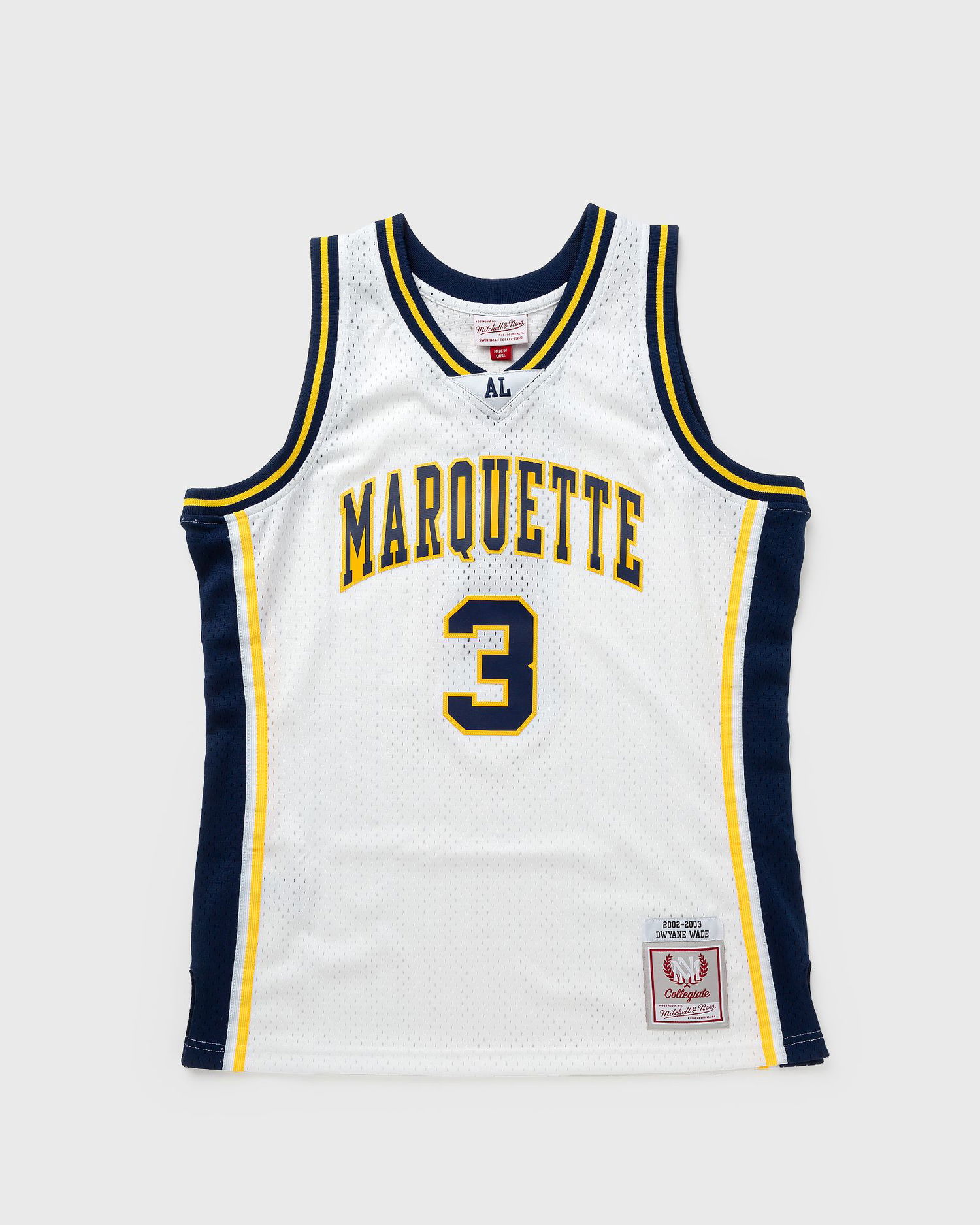 Джерсі Mitchell & Ness NCAA SWINGMAN JERSEY MARQUETTE 2002-03 DWYANE WADE #3 білий | SMJY6225-MAU02DWAWHIT, 0