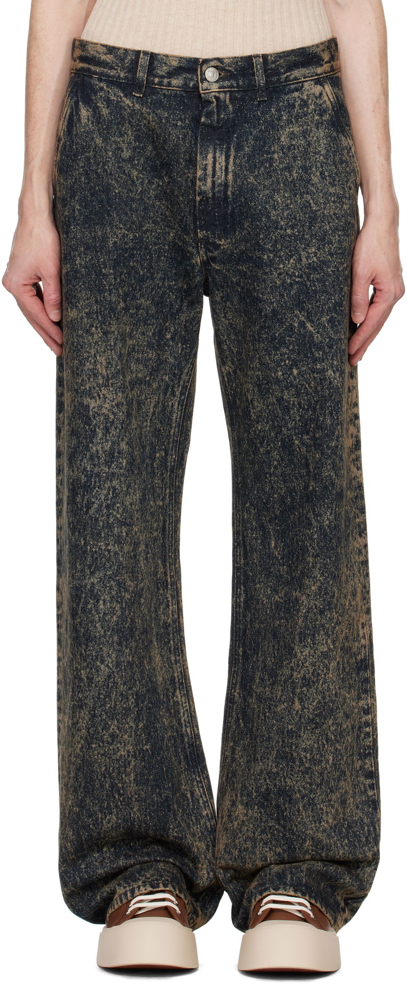 Джинси Marni Loose Fit Jeans Синій | PUJU0089A0 USCV35