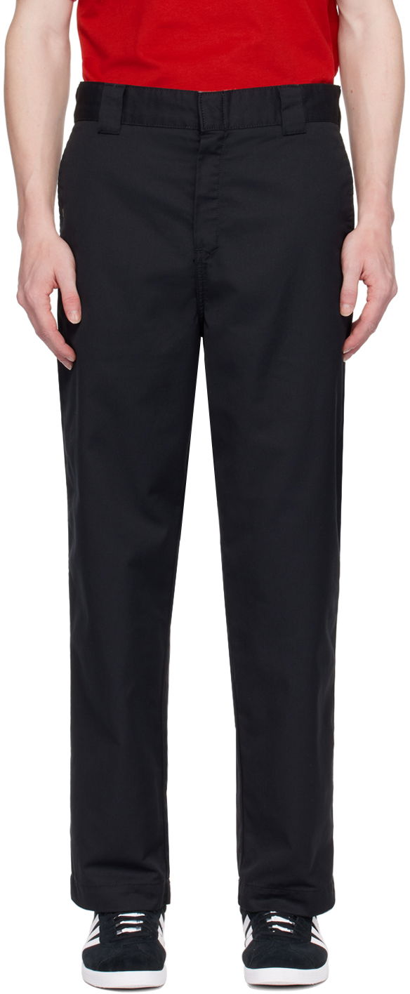 Штани Carhartt WIP Black Craft Workwear Pants чорний | I027965
