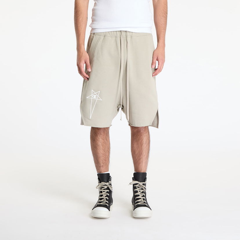 Шорти Rick Owens Rick Owens DRKSHDW x Champion Beveled Pods Shorts XXL бежевий | CM01E1688 CHFE 08