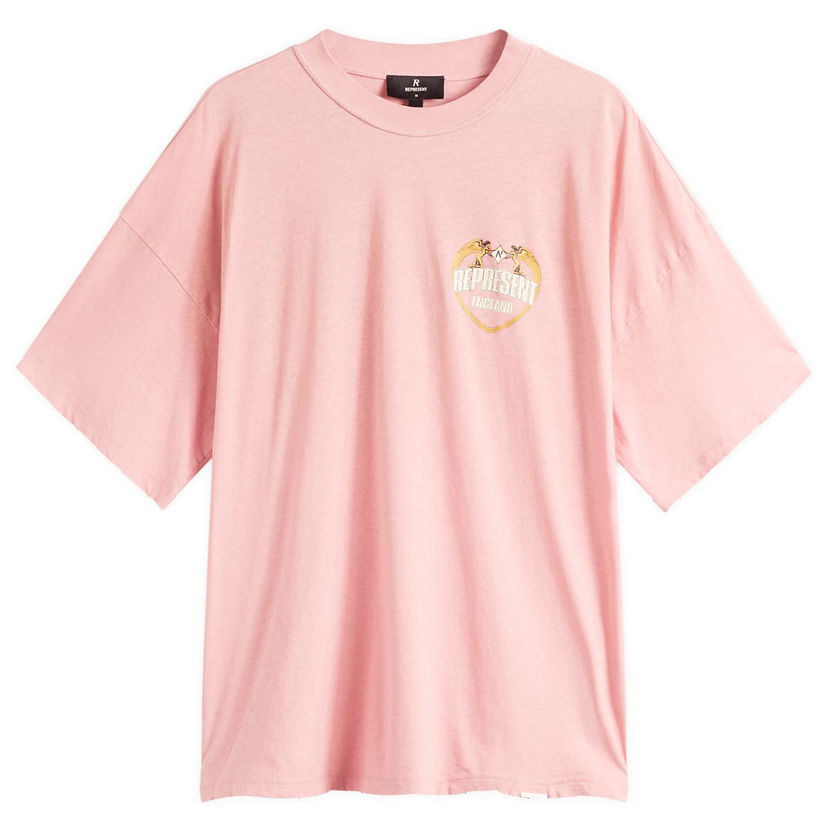 Футболка Represent Clo Angel Border T-Shirt Рожевий | MLM100171-24