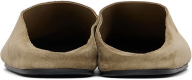 Кросівки та взуття The Row The Row Hudson Suede Slide Loafers Зелений | F1705-L302, 1