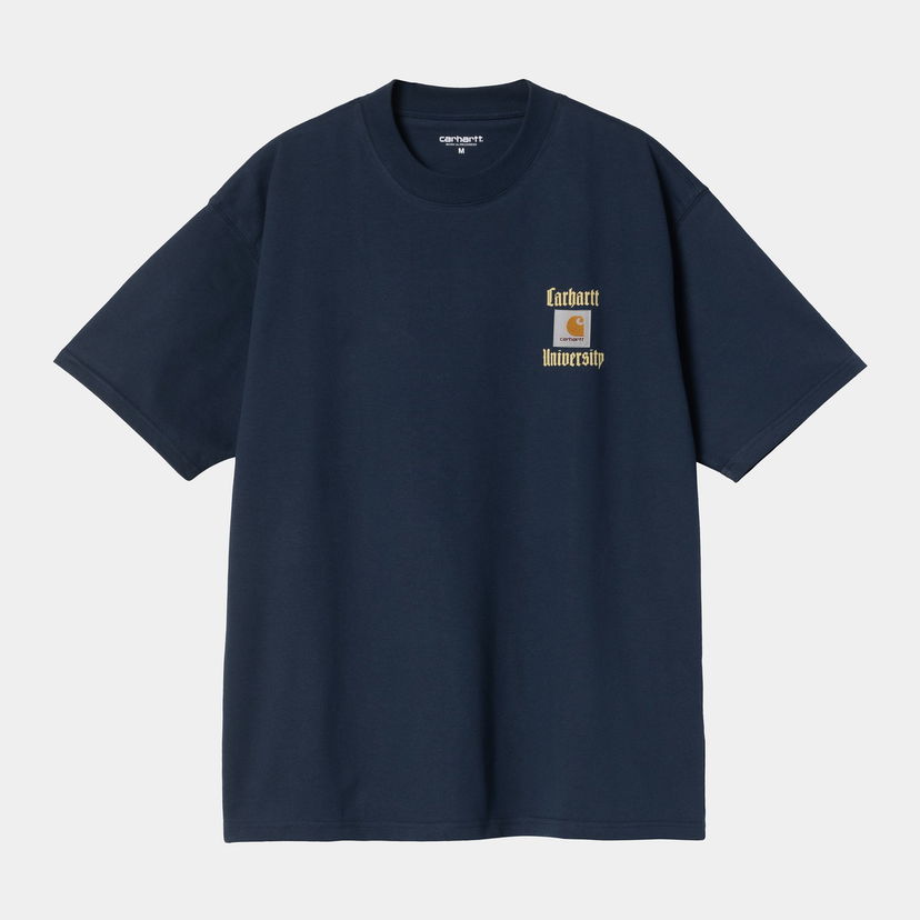 Футболка Carhartt WIP Carhartt WIP Schooling Heart T-Shirt темно-синій | I035455_24