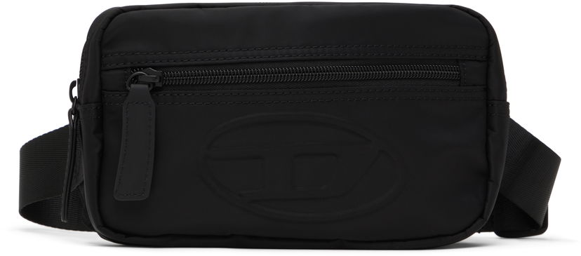 Поясна сумка Diesel Diesel Embossed-Logo Belt Bag чорний | J01926