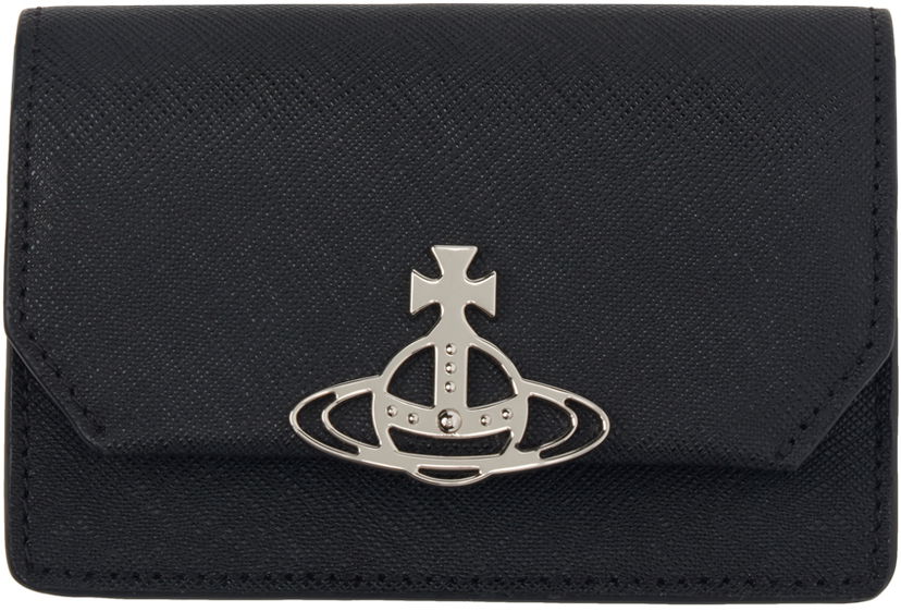 Одяг Vivienne Westwood Black Business Card Holder чорний | 5115002OW-L001N-