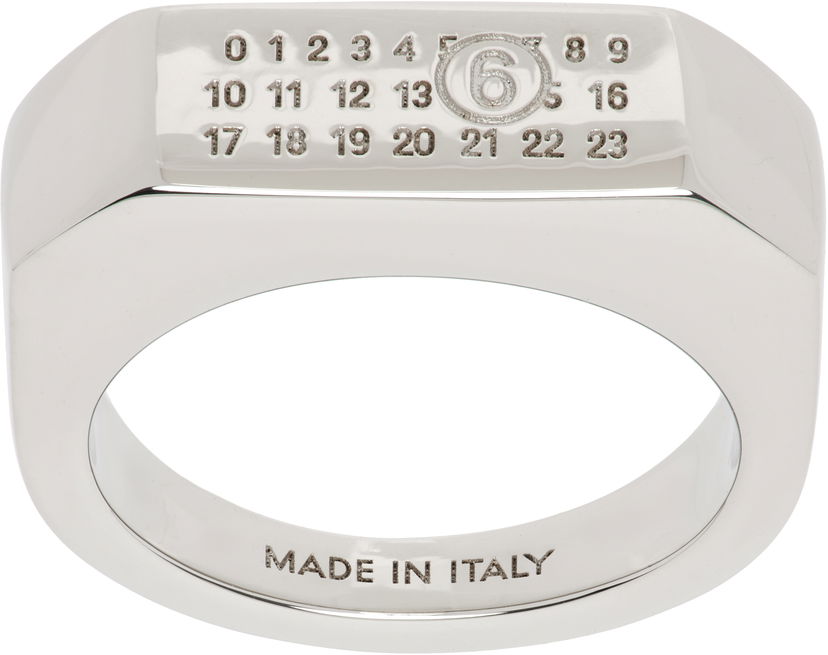 Кільце Maison Margiela MM6 Maison Margiela Numeric Ring Металік | SM7UQ0076 P6469