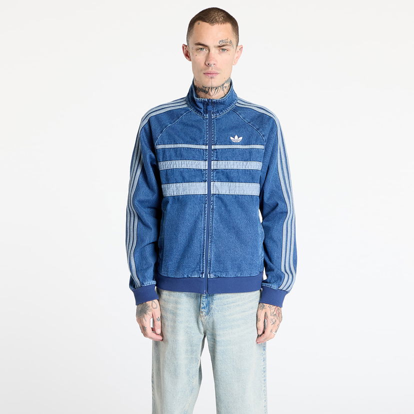 Куртка adidas Originals Adicolor First Denim Track Top Синій | JX6457