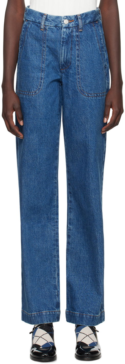Джинси A.P.C. Seaside Jeans Синій | COHTD-F09085
