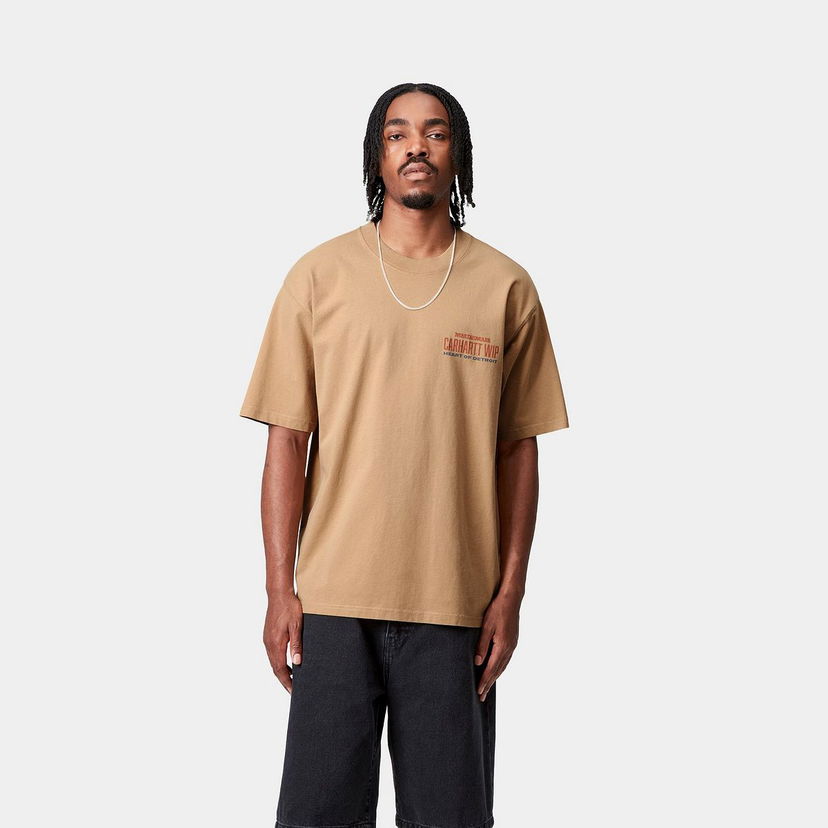Футболка Carhartt WIP Carhartt WIP Arcan Short Sleeve T-Shirt Коричневий | I035209_9