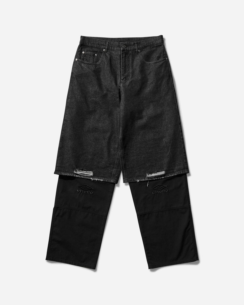 Джинси Umbro Hybrid Cargo Pants чорний | UBMW0265DE08 BLK0020