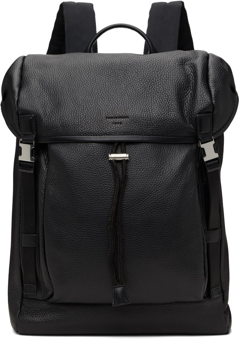 Рюкзак Tiger of Sweden Tiger of Sweden Baha Leather Backpack чорний | 112191