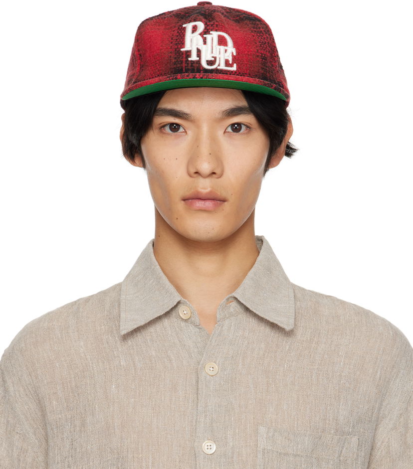 Кепка Rhude Rhude Scramble Logo Cap Червоний | RHPF25HA01744
