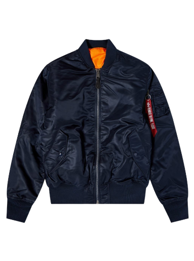 Куртка бомбер Alpha Industries Classic MA-1 Jacket темно-синій | 100101-07