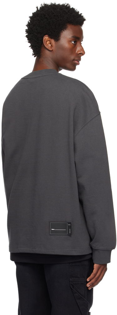 Світшоти We11done We11done Graphic Sweatshirt Сірий | WD-TP5-19-114-U-CH, 2