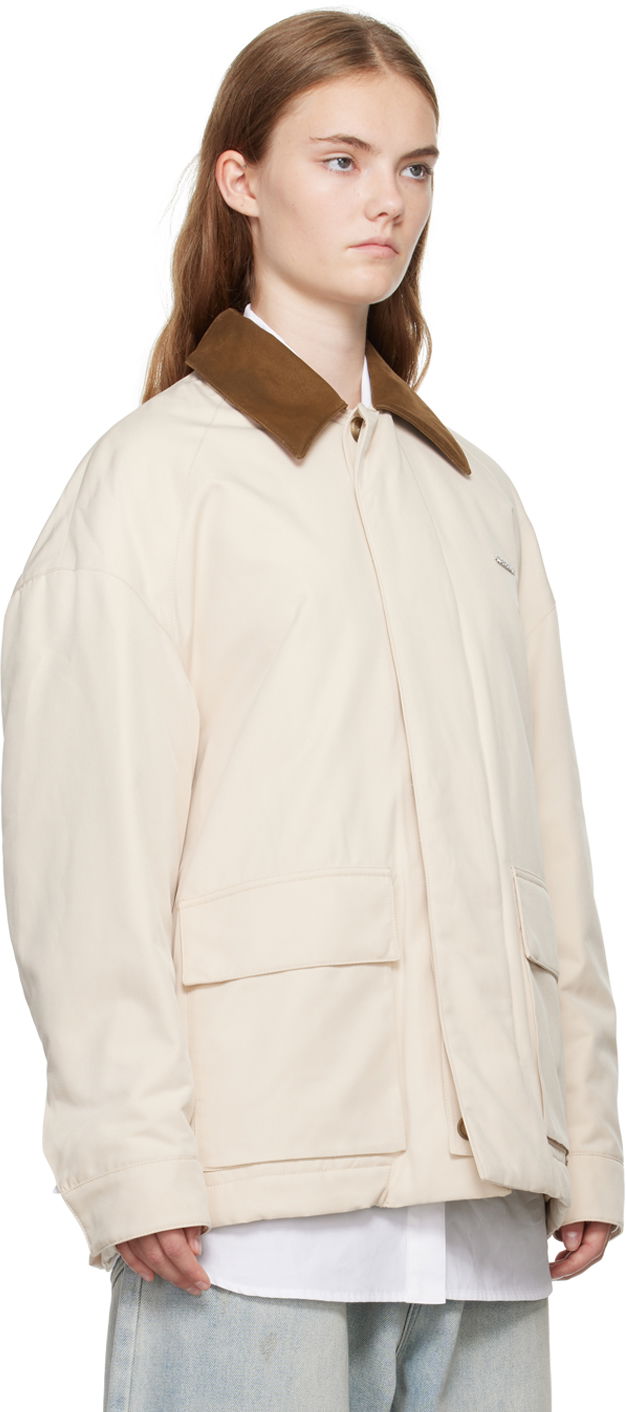 Куртка We11done Padded Jacket бежевий | WD-JP2-24-052-W-LB, 1