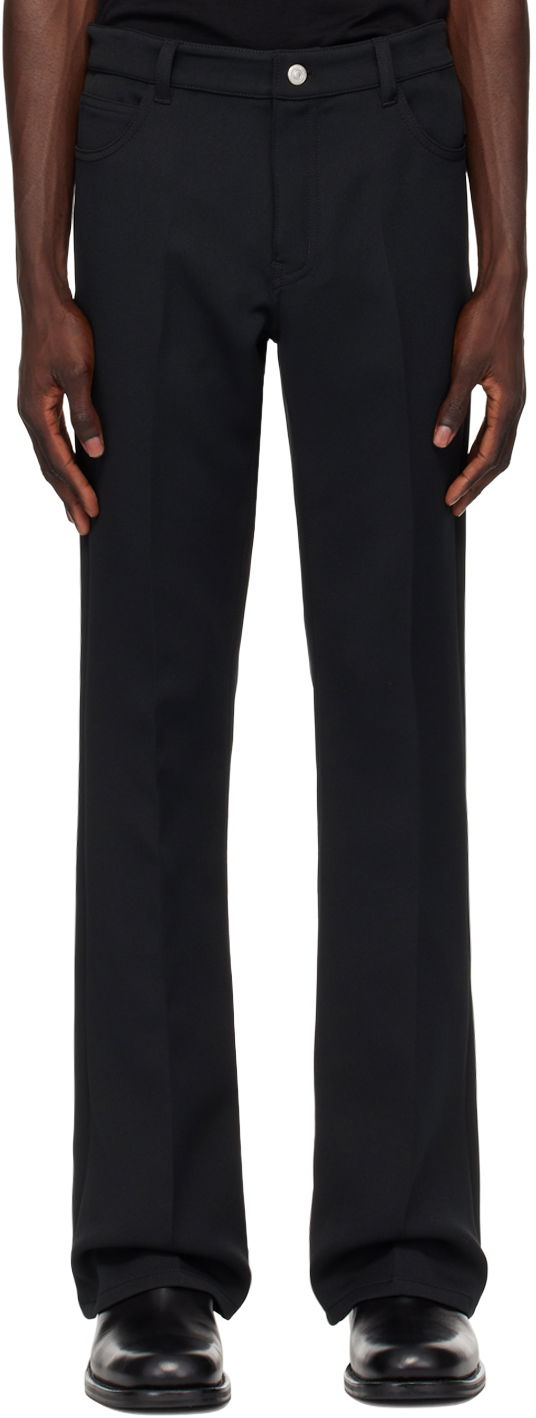 Штани Courrèges Signature 70's Bootcut Trousers чорний | VESCPA021PL0007