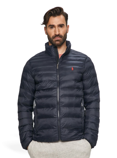 Куртка Polo by Ralph Lauren Recycled Lightweight Down Jacket темно-синій | 710810897007