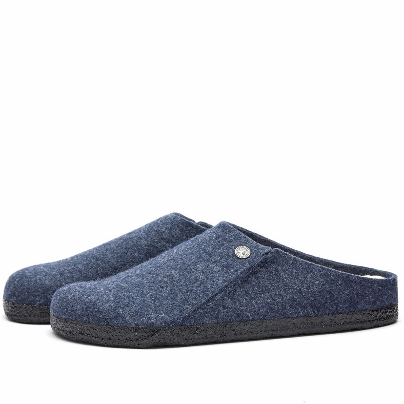 Кросівки та взуття Birkenstock Zermatt Shearling Slippers Синій | 1017535
