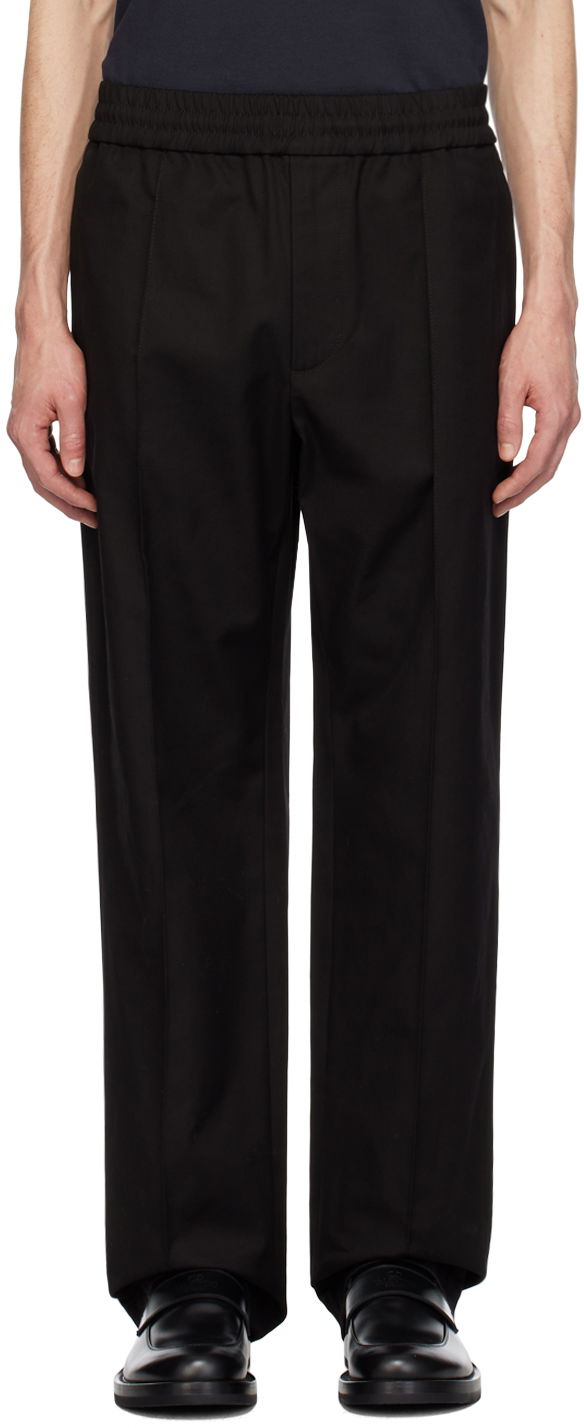 Штани Valentino Pinched Seam Trousers чорний | 4V3RB0Q89UA