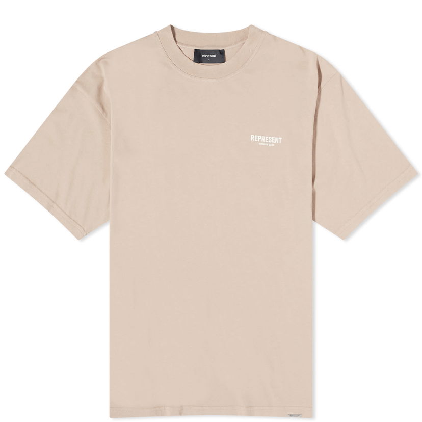Футболка Represent Clo Owners Club бежевий | MT4007-227
